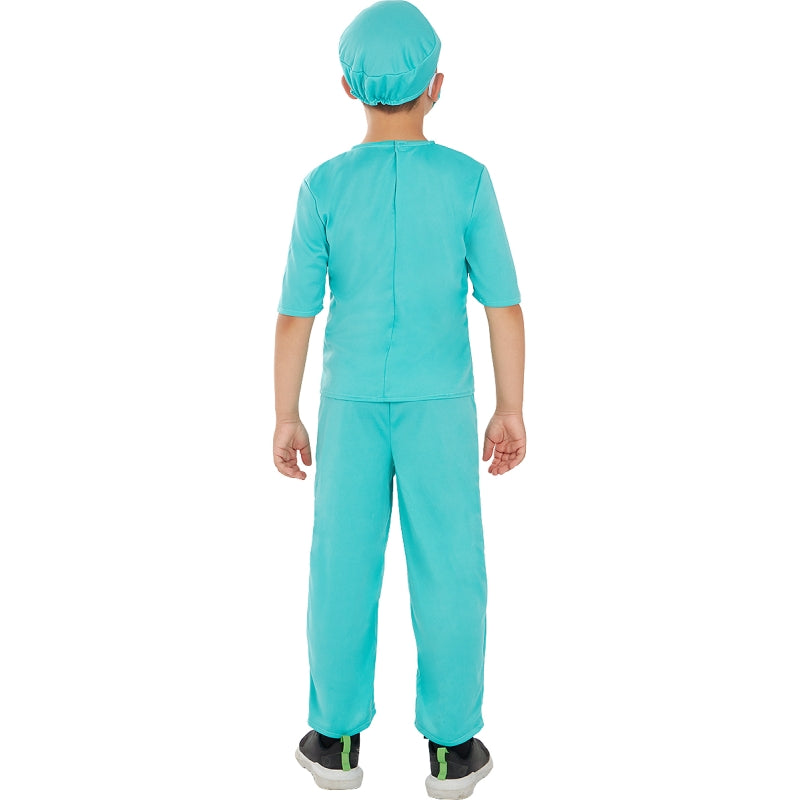 Disfraz de Cirujano infantil Espalda