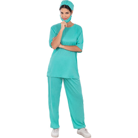Disfraz de Médico  adulto unisex Mujer