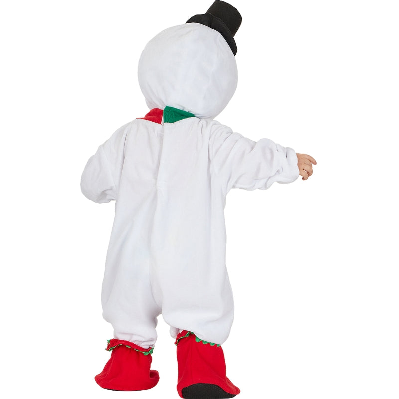 Disfraz de Muñeco de Nieve con Bufanda para bebé Espalda
