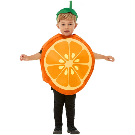 Disfraz de Naranja Valenciana infantil Bis