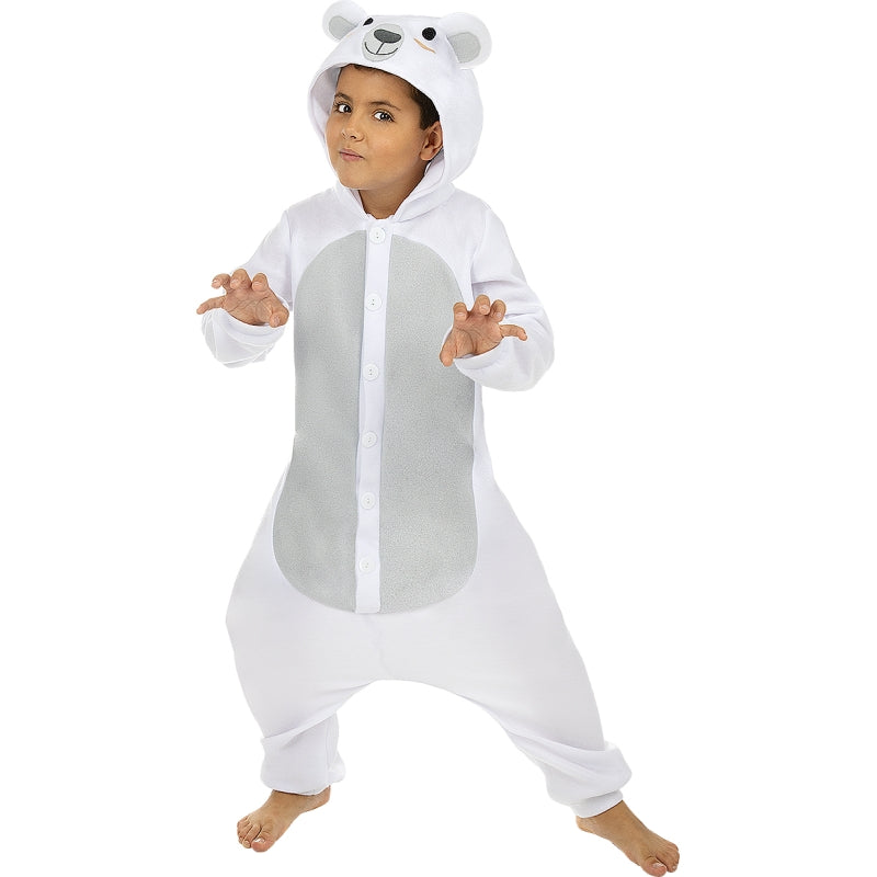 Disfraz de Oso Polar Onesie infantil