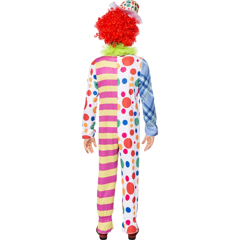 Disfraz de Payaso Deluxe para niño Espalda