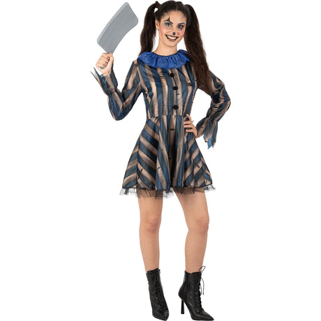 Disfraz de Payasa Terrorífica para mujer Bis