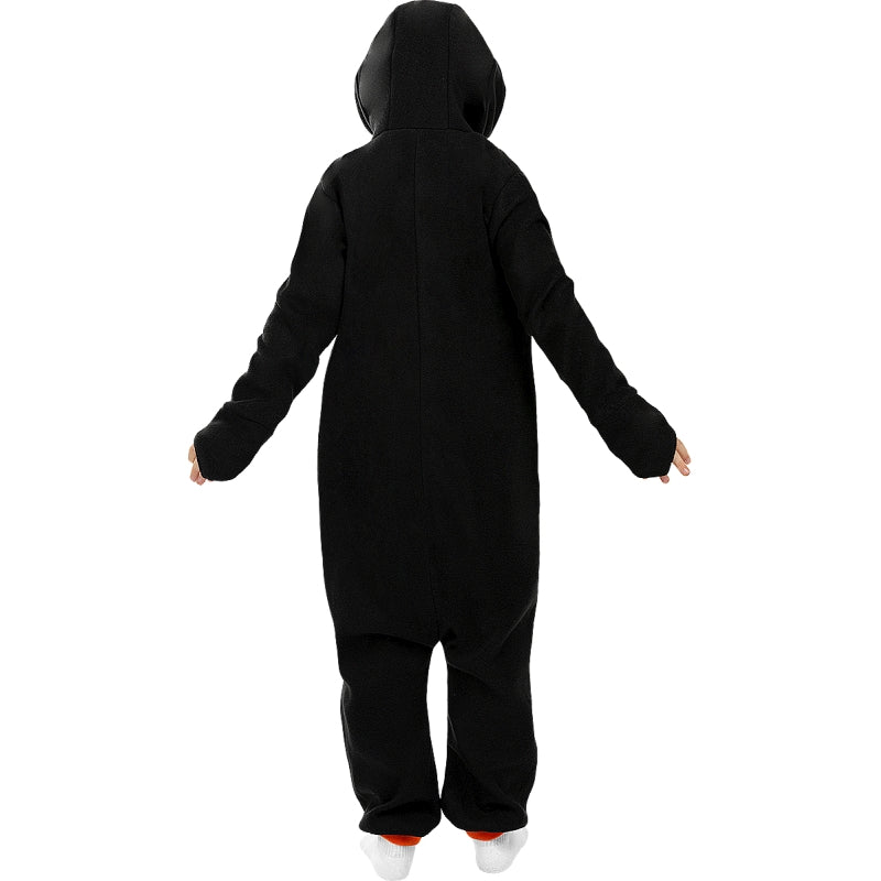 Disfraz de Pingüino Onesie infantil Espalda