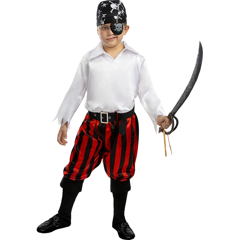 Disfraz de Pirata - Colección Bucanero para niño Perfil 2
