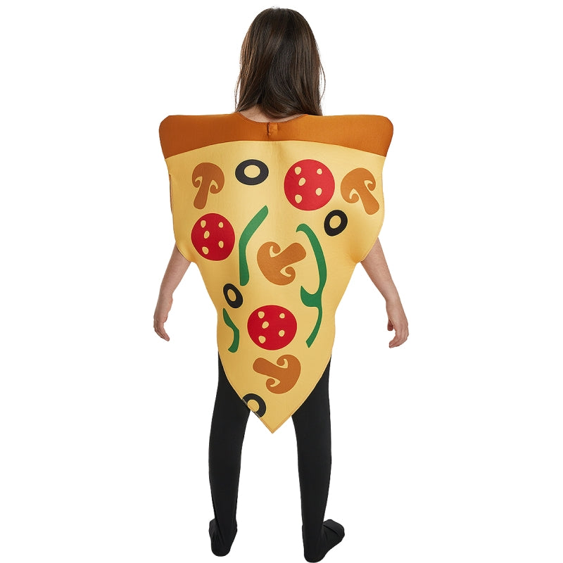 Disfraz de Pizza infantil Espalda