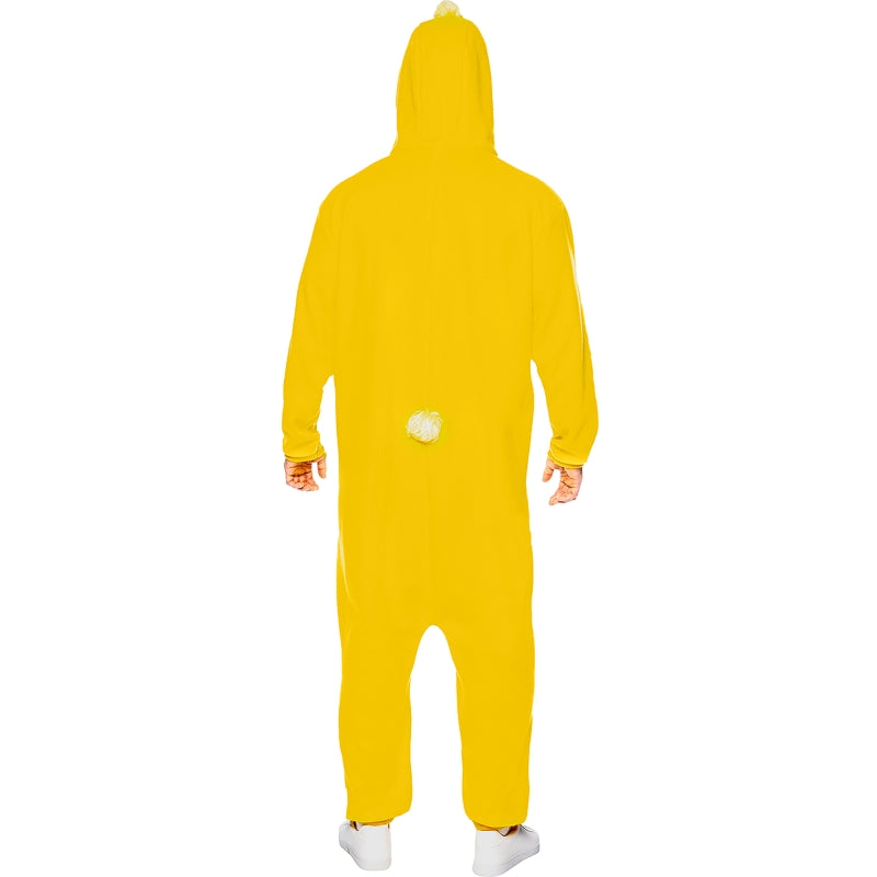 Disfraz de Pijama Pollito Onesie adulto unisex Espalda