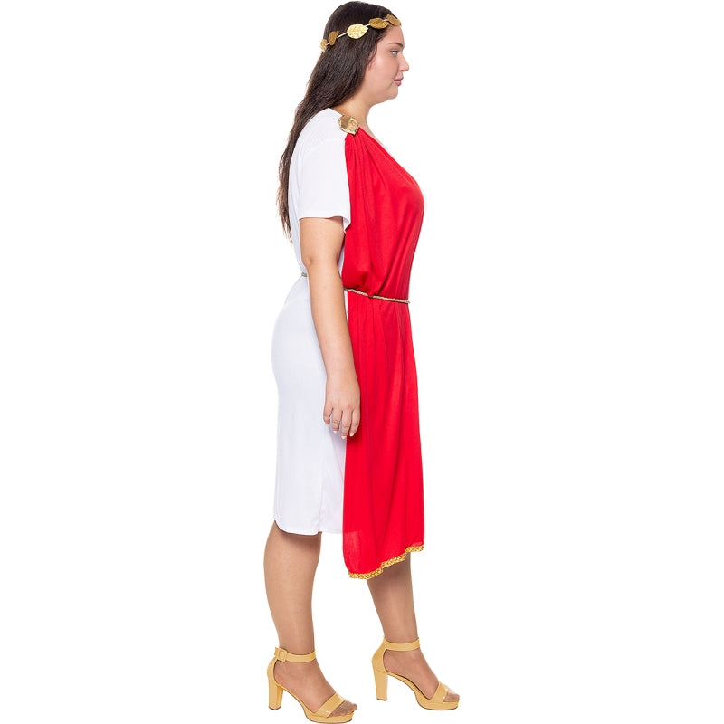 Disfraz de Romana Corto para mujer Perfil