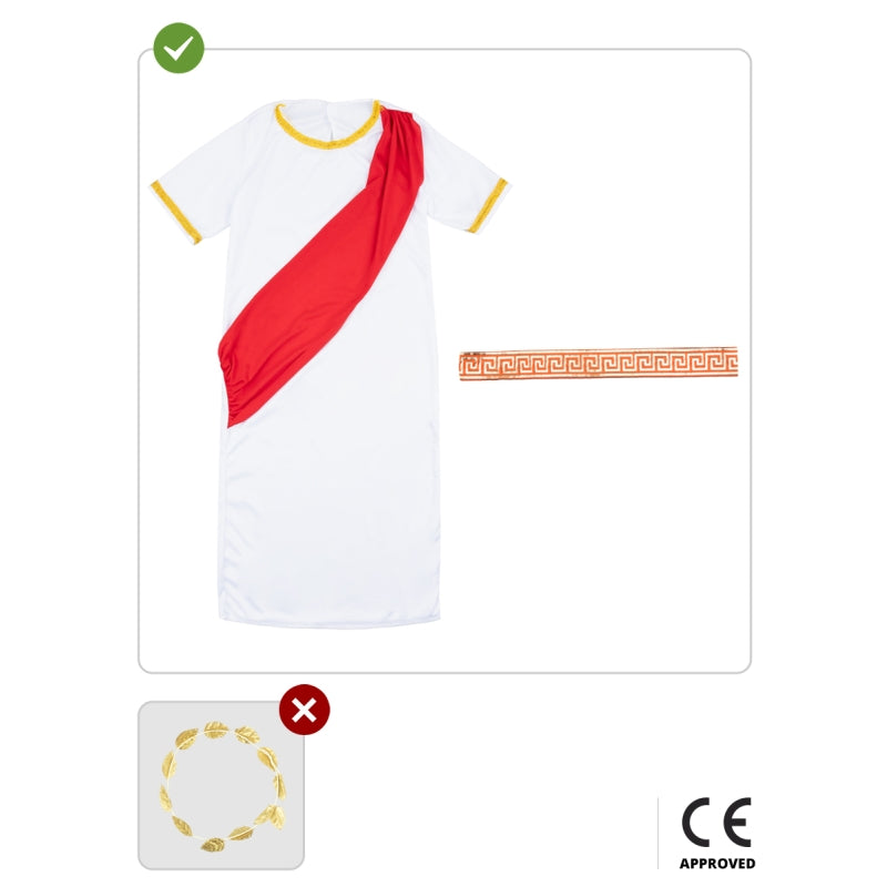 Disfraz de Príncipe Romano para niño Contenido