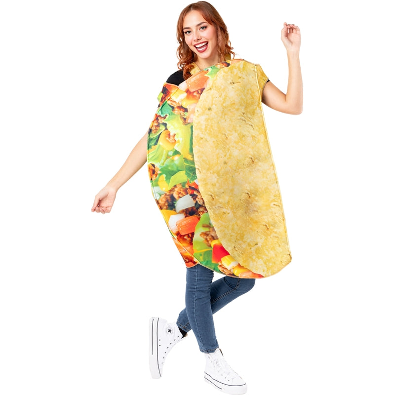 Disfraz de Taco Mexicano adulto unisex