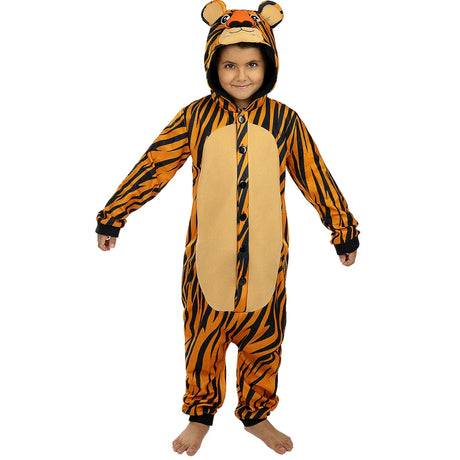 Disfraz de Tigre Kigurumi infantil