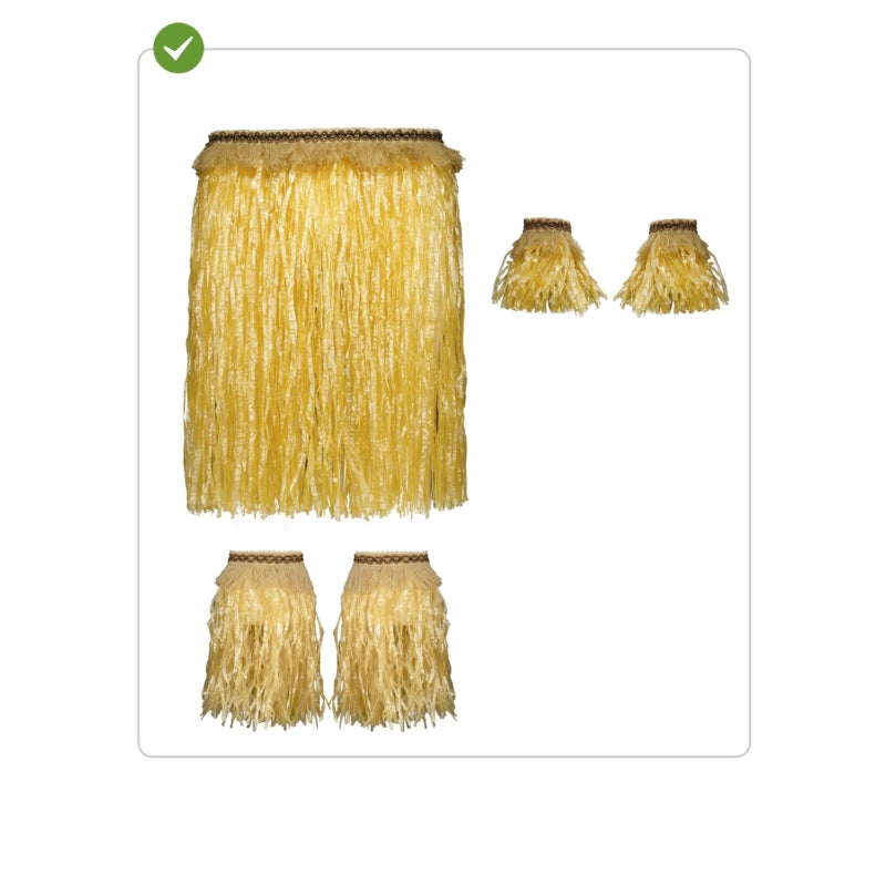 Disfraz de Zulú adulto unisex Contenido