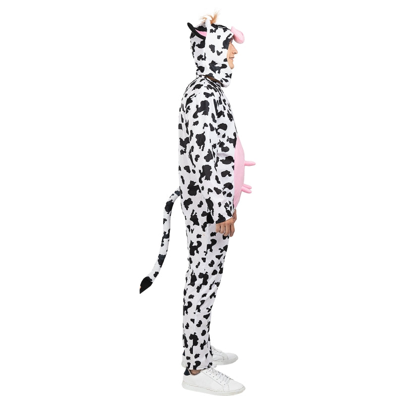 Disfraz de Vaca Lola adulto unisex Perfil