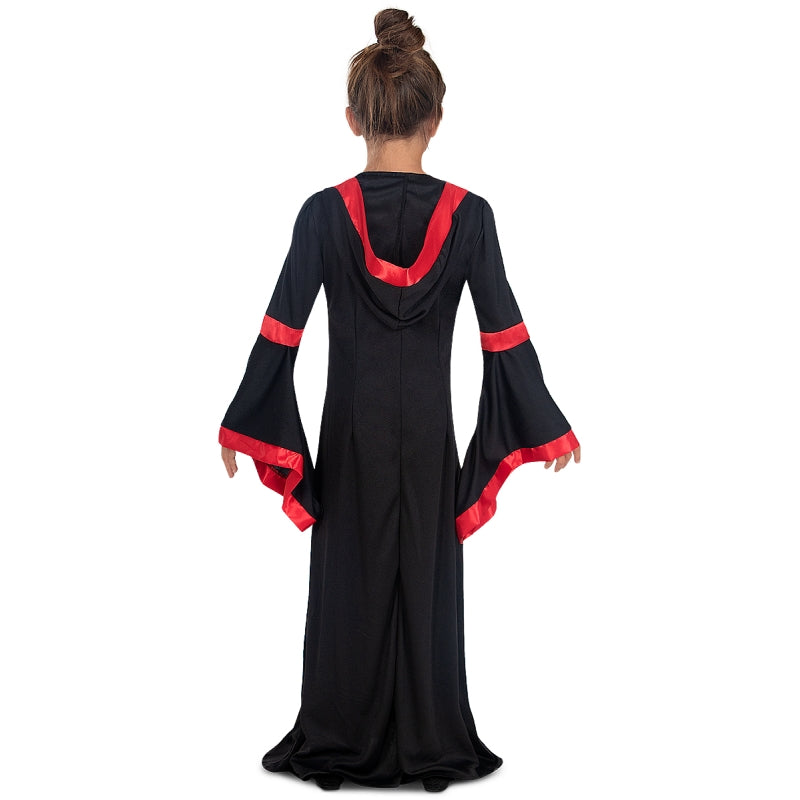 Disfraz de Vampiresa Sacerdotisa para niña Espalda