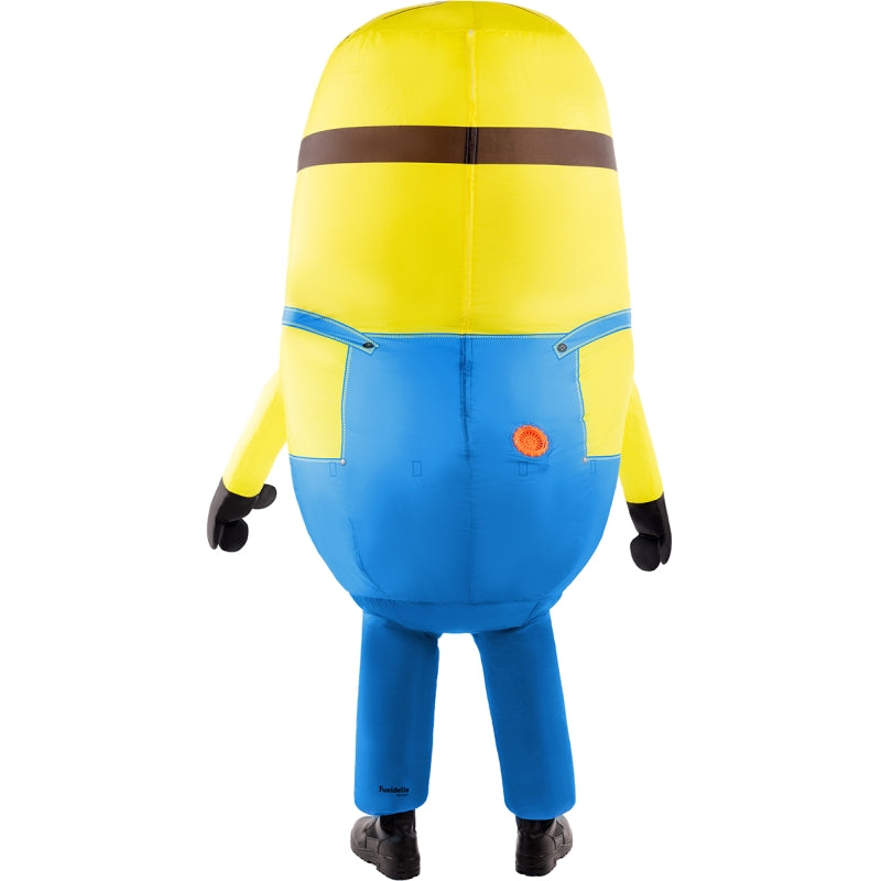 Disfraz de Minions Hinchable adulto unisex Espalda