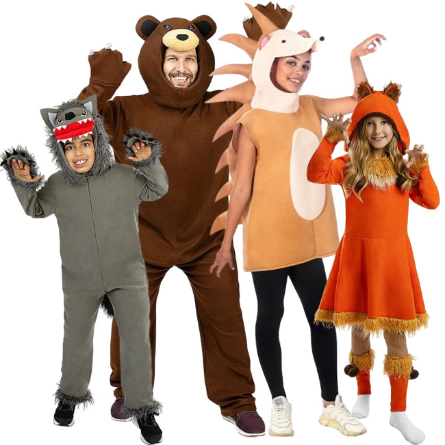 Gruppe von Waldtiere