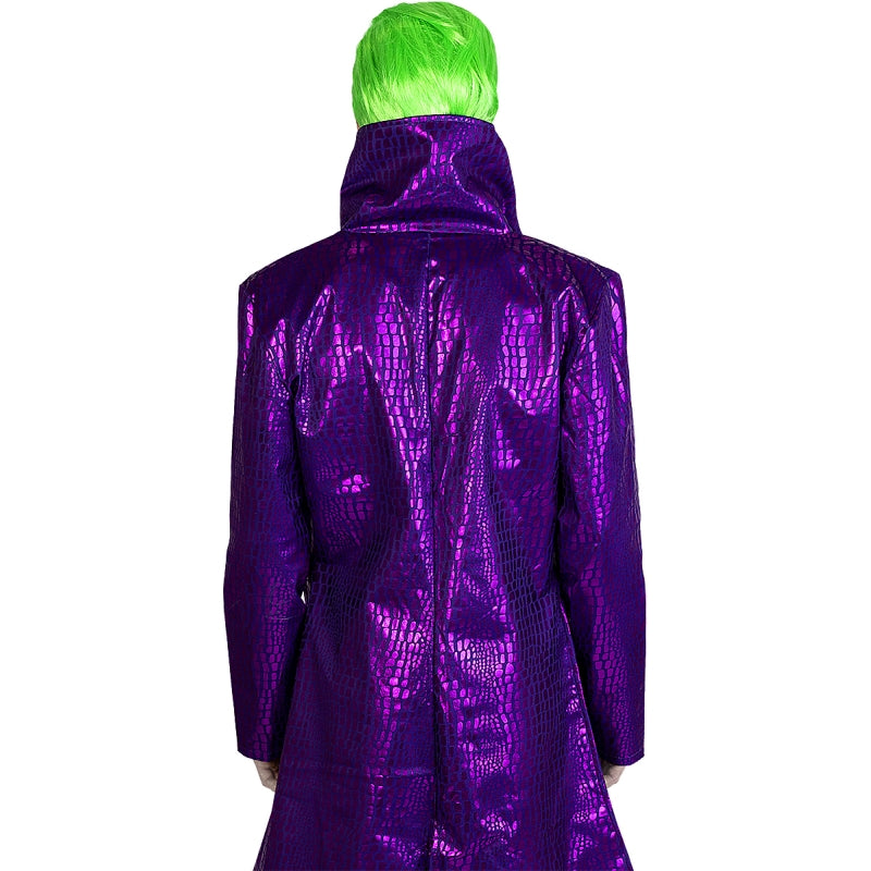 Disfraz de Joker de Escuadrón Suicida para hombre Espalda