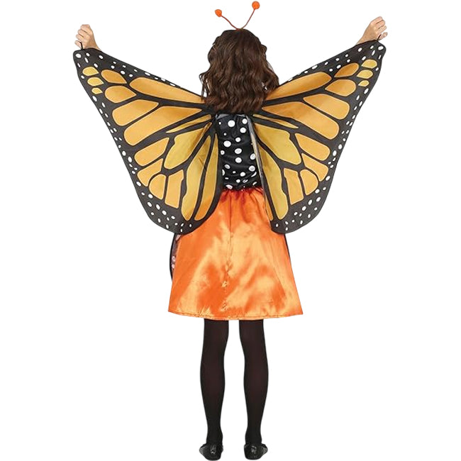 Schmetterling mit Flügeln Kostüm für Mädchen
