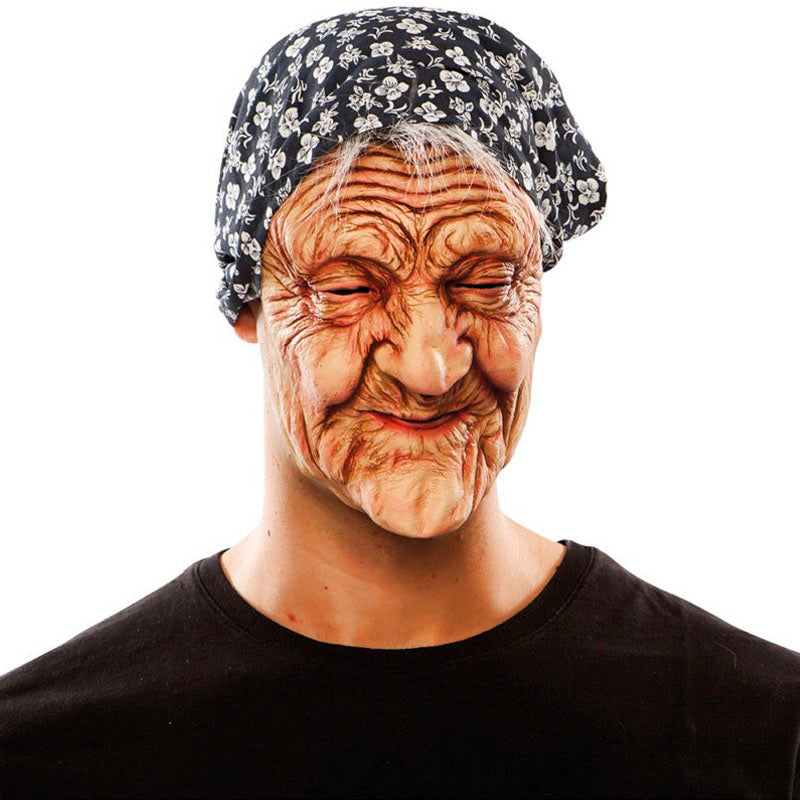 Máscara Anciana Látex