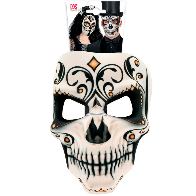 Máscara Tela Señor Día de los muertos Packaging