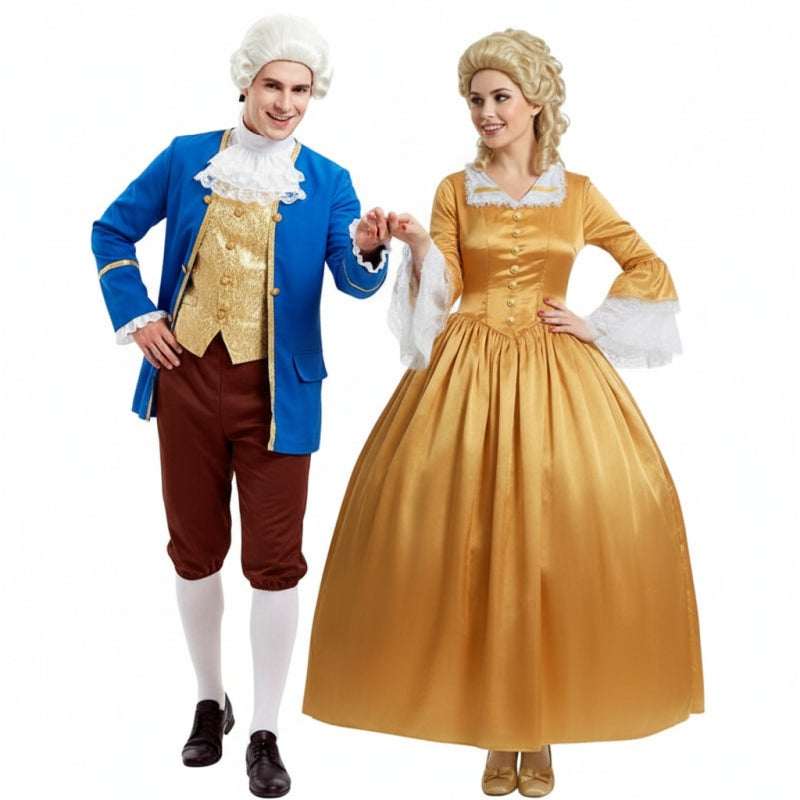 Wolfgang Amadeus und Nannerl Mozart Kostüm Set