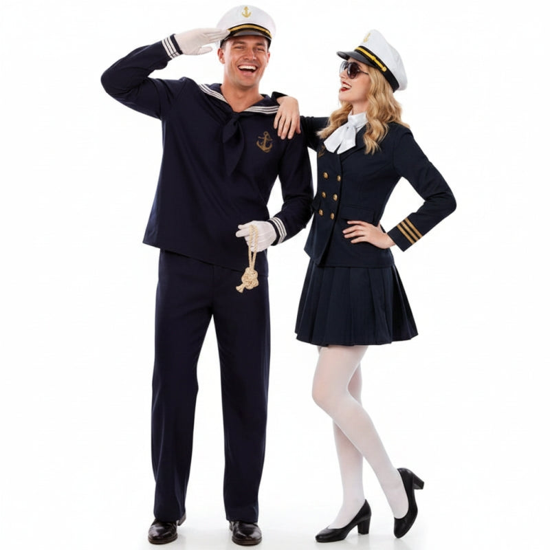 Paarchen Traditionelle Matrosen