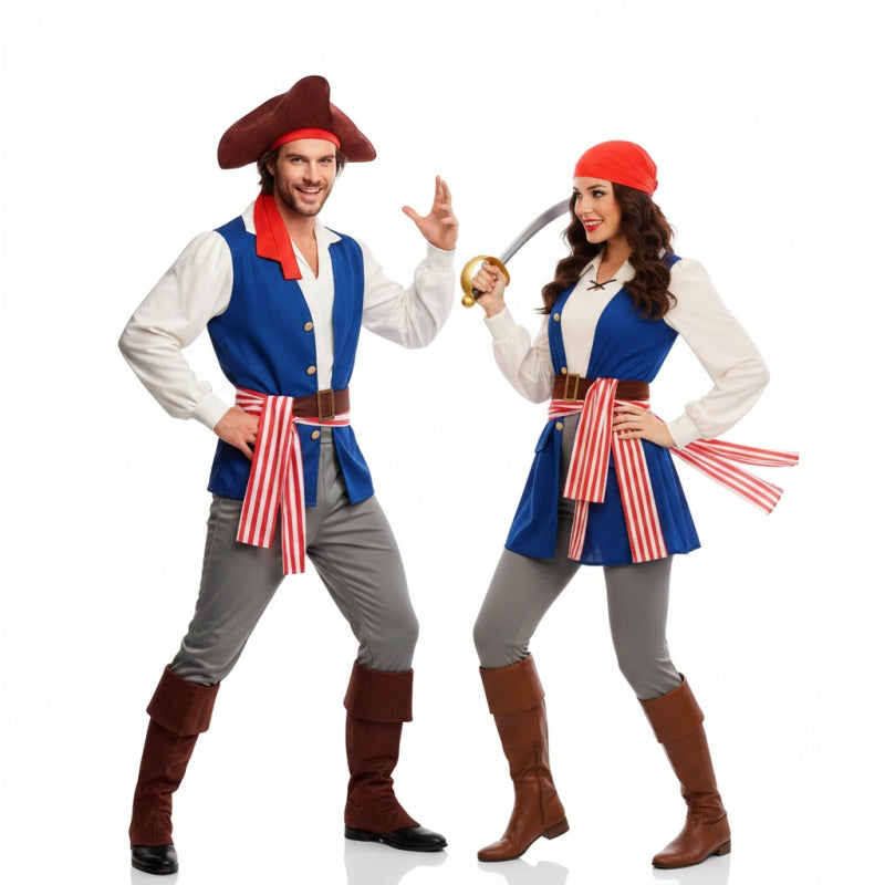 Piratenpaar Jack und Jackeline