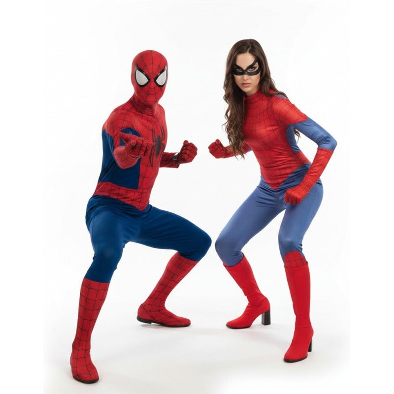 Spider-Helden Paarkostüm für Erwachsene
