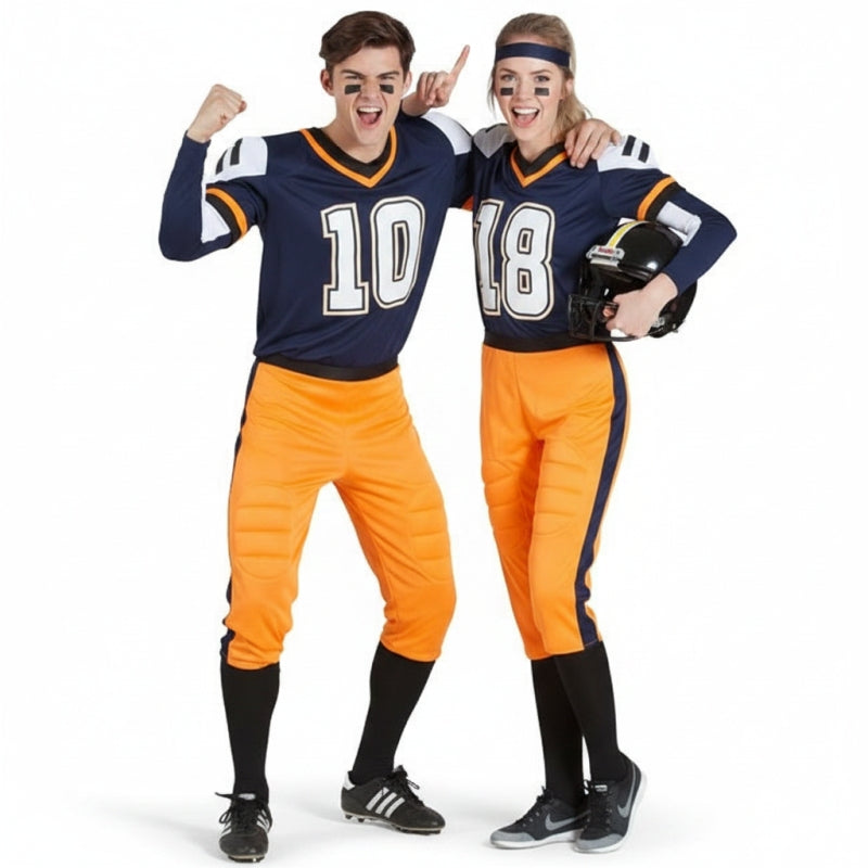 NFL-American Football Paarkostüm für Erwachsene