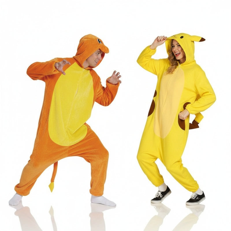 Pokémon Paarkostüm für Erwachsene