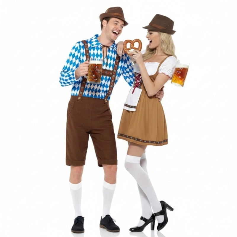 Tiroler Deutsche Paarkostüm für Erwachsene