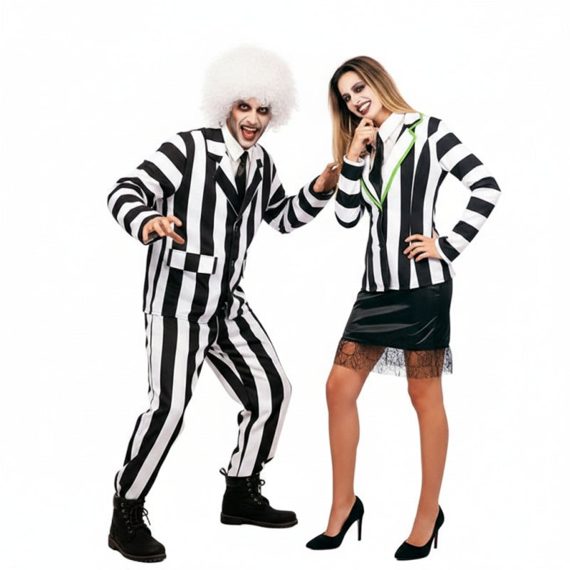 Beetlejuice-Film Paarkostüm für Erwachsene