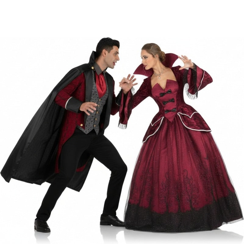 Königliche Vampire Paarkostüm für Erwachsene
