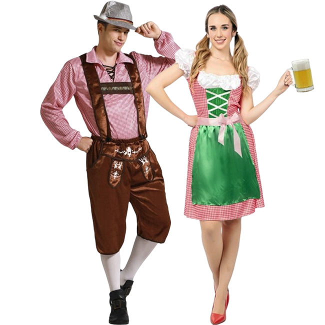 Pareja de Alemanes Clásicos Oktoberfest