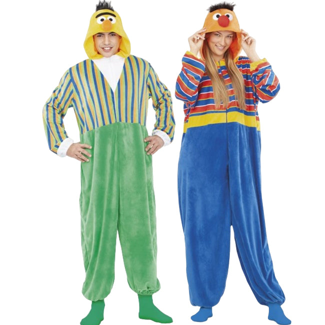 Pareja de Epi y Blas Kigurumi