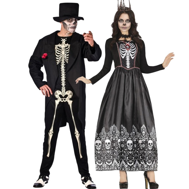 Pareja de Esqueletos del Reino Oscuro