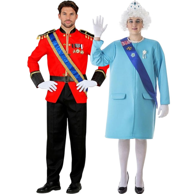 Pareja de Isabel II y Carlos III