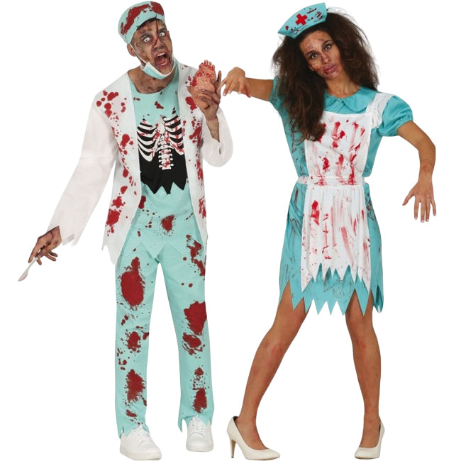 Pareja de Zombies Pandemia