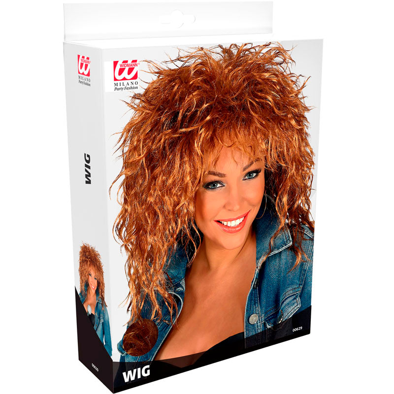 Peluca Tina Turner Packaging