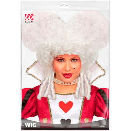 Peluca Época Barroca blanca Packaging