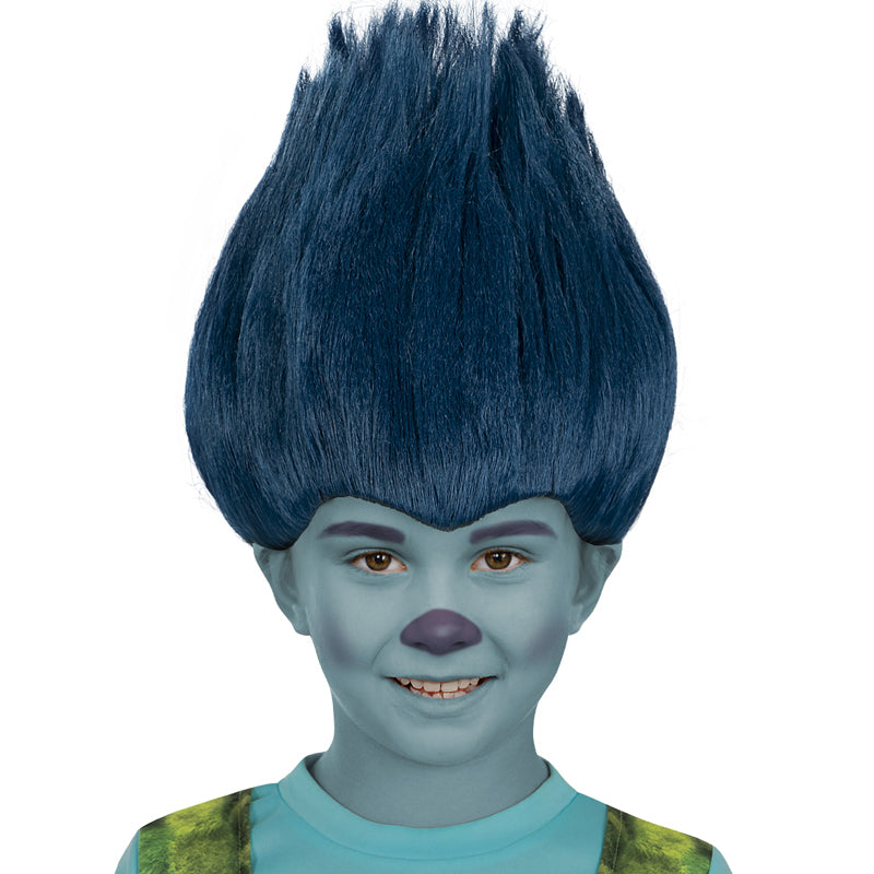 Peluca de Troll Branch para niño