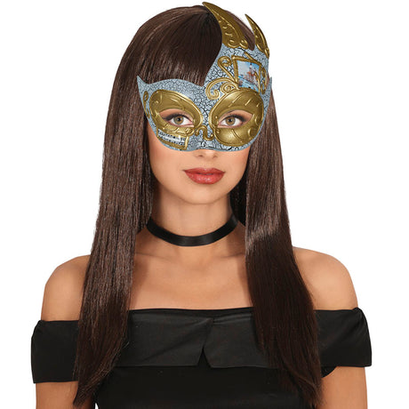 Antifaz Veneciano a cuadros