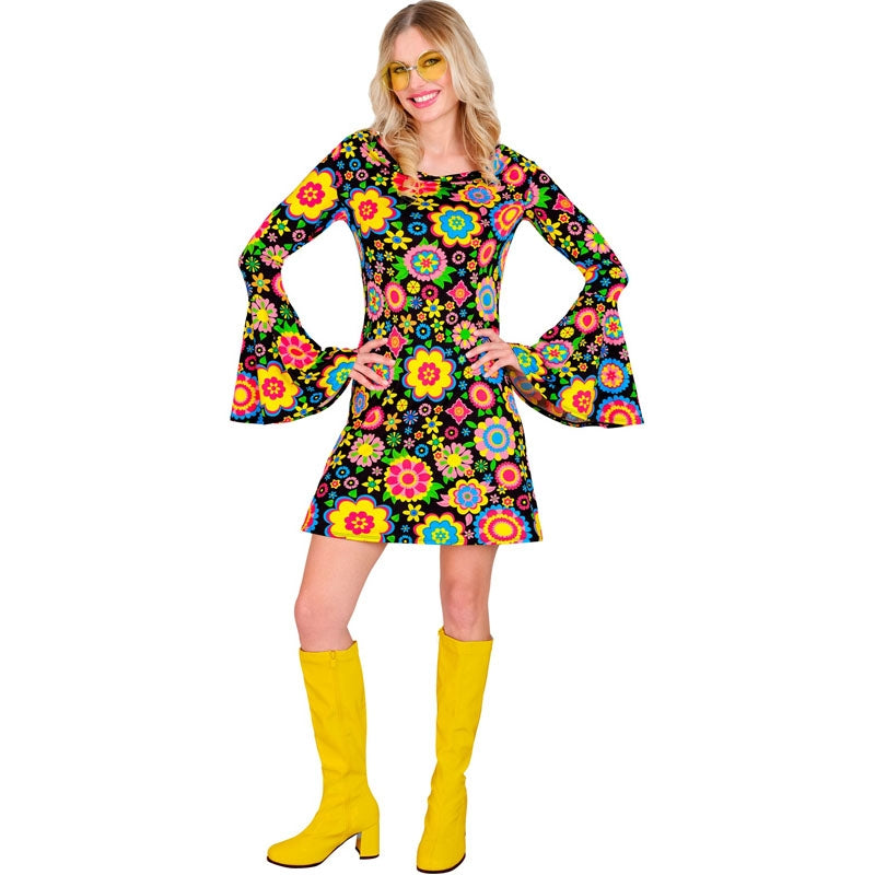 Sonnenblumen-Kostüm Set Für Damen – Tutu Rock, Haarband & Blumenschmuck Für Karneval & Mottoparty