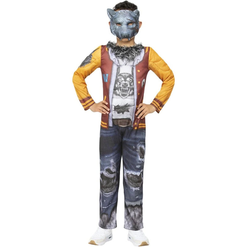 Disfraz de Hombre lobo deluxe para niño