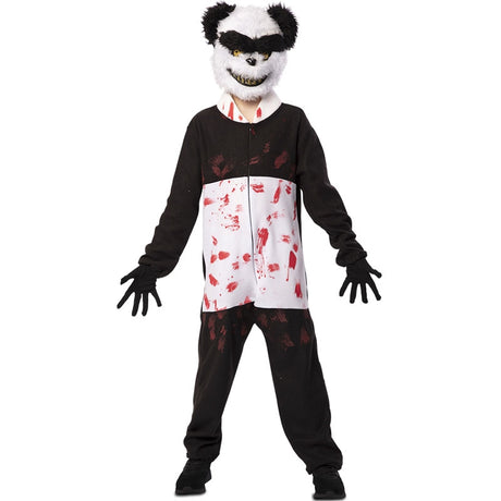 Disfraz de Panda asesino para niño