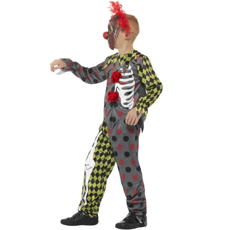 Disfraz de Payaso Perverso para niño Perfil