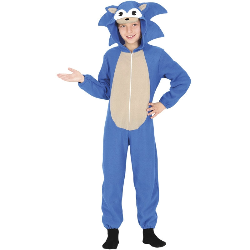 Kostüm Sonic 2 Für Babys – Offiziell Lizenziert, Weicher Overall Mit Stiefelüberzügen & Kopfschmuck, Perfekt Für Halloween