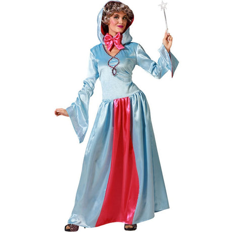 Disfraz de Hada Madrina con poderes mágicos para mujer