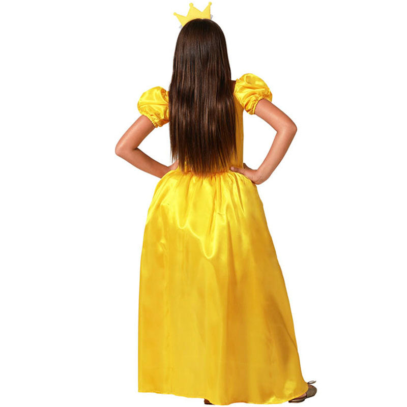 Disfraz para niña de Princesa La Bella y la Bestia Espalda