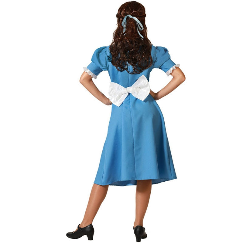 Disfraz de Princesa del cuento de Alicia para mujer Espalda